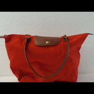 Longchamp Le Pliage Red Handbag Purse